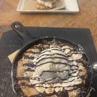 Cookie marshmallow skillet and cookies with ice cream  at Virtuous Pie  in Vancouver