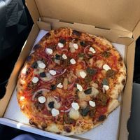 Don ricotta pizza   at Virtuous Pie  in Vancouver