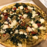 Our pizza last night 😍 at Virtuous Pie  in Vancouver