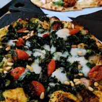 Vegan pizzas at Virtuous Pie  in Vancouver