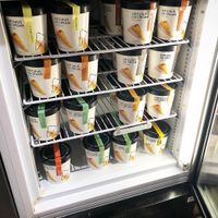 Their own ice cream De-li-cious at Virtuous Pie  in Vancouver