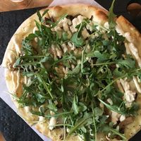 Rocket fun guy at Virtuous Pie  in Vancouver