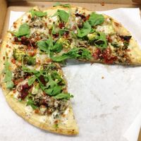 CBR pizza! at Virtuous Pie  in Vancouver