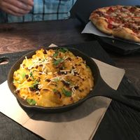 Mac and cheese skillet at Virtuous Pie  in Vancouver