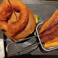 tofu burger at 26 Vegan Food Project in Lisbon