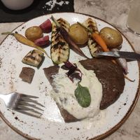 Seitan steak at 26 Vegan Food Project in Lisbon