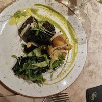 Tofu fish at 26 Vegan Food Project in Lisbon