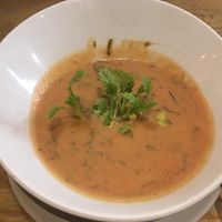 Soup of the day at 26 Vegan Food Project in Lisbon