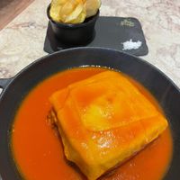Traditional Portuguese dish  at 26 Vegan Food Project in Lisbon