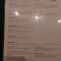 Menu at 26 Vegan Food Project in Lisbon