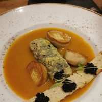 Seafood soup at 26 Vegan Food Project in Lisbon