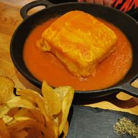 Traditional Francesinha at 26 Vegan Food Project in Lisbon