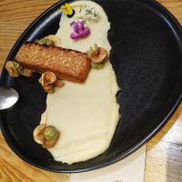Tempeh with puré at 26 Vegan Food Project in Lisbon