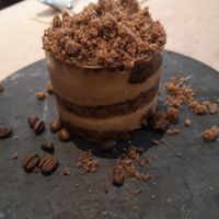 Bolo de bolacha (coffee cake) amazing! at 26 Vegan Food Project in Lisbon