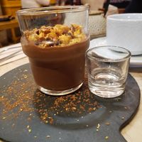 Hazelnuts and chocolate mousse at 26 Vegan Food Project in Lisbon