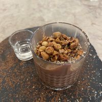 Chocolate mousse  at 26 Vegan Food Project in Lisbon