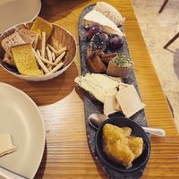 Vegan cheese board  at 26 Vegan Food Project in Lisbon