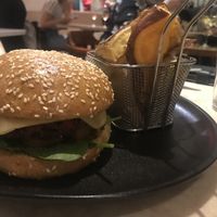 Forbiden burger  at 26 Vegan Food Project in Lisbon