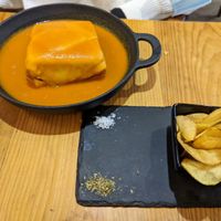Francesinha at 26 Vegan Food Project in Lisbon