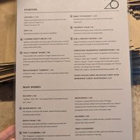 Menu 1 at 26 Vegan Food Project in Lisbon