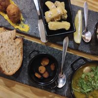 Appetizer plate at 26 Vegan Food Project in Lisbon