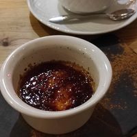 Crème brulee at 26 Vegan Food Project in Lisbon