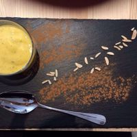 Manga mousse. at 26 Vegan Food Project in Lisbon