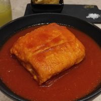 Francesinha at 26 Vegan Food Project in Lisbon