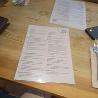 Menu at 26 Vegan Food Project in Lisbon