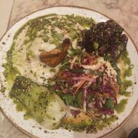 Asian tofu dish of the day at 26 Vegan Food Project in Lisbon