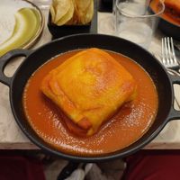 Francesinha at 26 Vegan Food Project in Lisbon