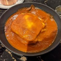 Franceshina (smoked meats and various chewy mushrooms) at 26 Vegan Food Project in Lisbon