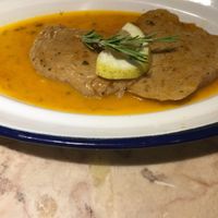 seitan steak (also comes with fries - not pictured) at 26 Vegan Food Project in Lisbon