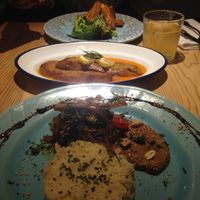 special of the day and seitan with sauce  at 26 Vegan Food Project in Lisbon