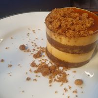 The sweet at coffee flavour at 26 Vegan Food Project in Lisbon