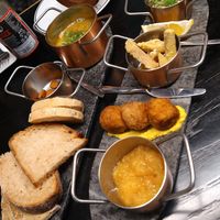 Portuguese starter platter at 26 Vegan Food Project in Lisbon