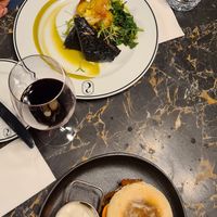 Tofu marinated and burger afama at 26 Vegan Food Project in Lisbon