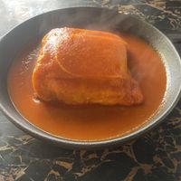 Francesinha  at 26 Vegan Food Project in Lisbon