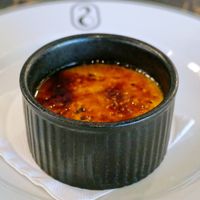 Orange/Cardamom Crème Brûlée at 26 Vegan Food Project in Lisbon