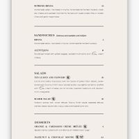 Menu at 26 Vegan Food Project in Lisbon