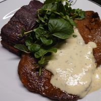 Seitan steak at 26 Vegan Food Project in Lisbon