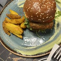 Tofish and chips  at 26 Vegan Food Project in Lisbon