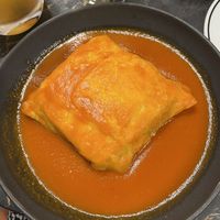 “Francesinha” - local dish  at 26 Vegan Food Project in Lisbon