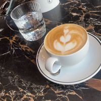 Very good cappuccino too  at 26 Vegan Food Project in Lisbon