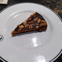 Peanut-chocolate cake at 26 Vegan Food Project in Lisbon