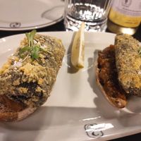 "Sardine" starter at 26 Vegan Food Project in Lisbon