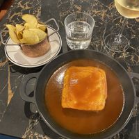 Francesinha  at 26 Vegan Food Project in Lisbon