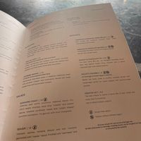 Menu at 26 Vegan Food Project in Lisbon