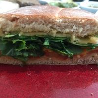 seitan sandwich at 26 Vegan Food Project in Lisbon