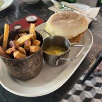 Seitan burger  at 26 Vegan Food Project in Lisbon